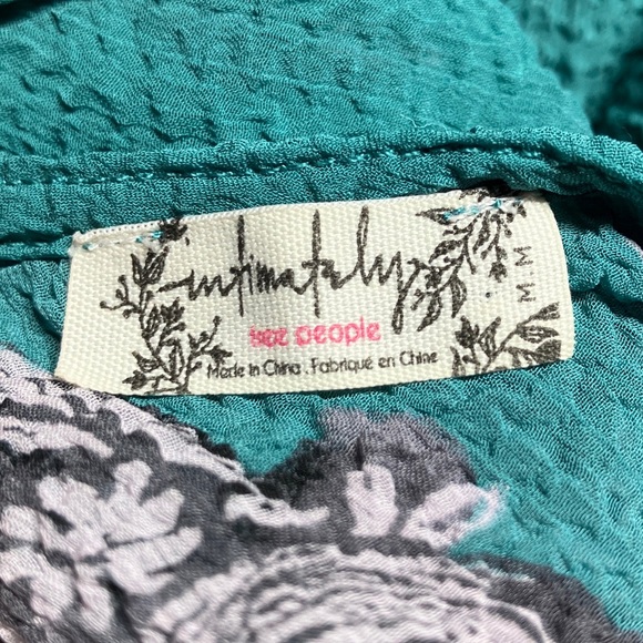 Women’s Free People Dress Boho Gypsy Size Medium - Picture 5 of 7